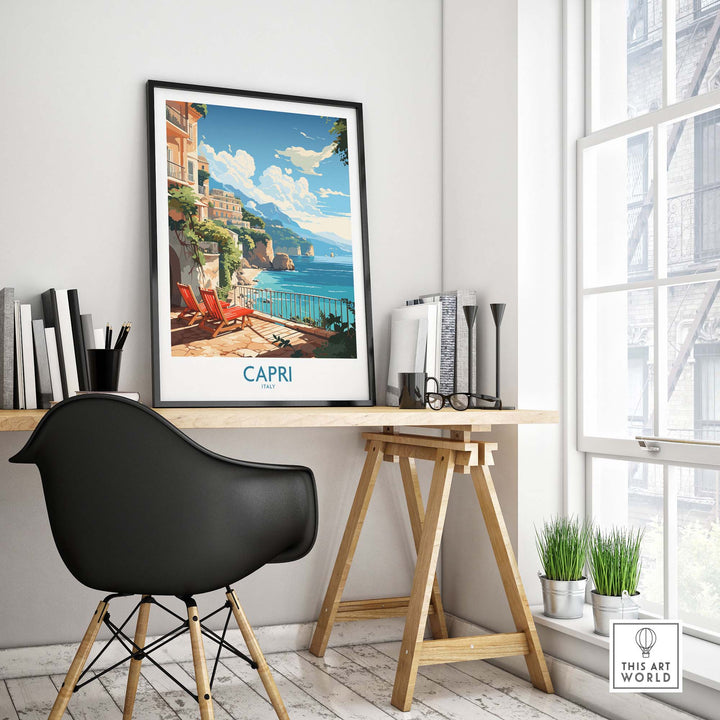 Capri Italy Wall Art Print