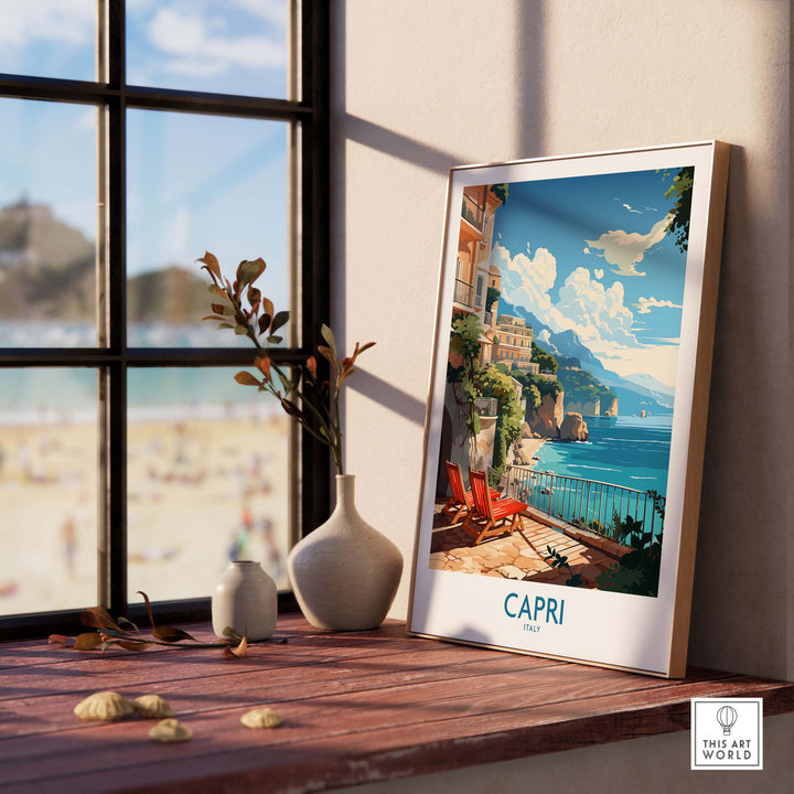 Capri Italy Wall Art Print