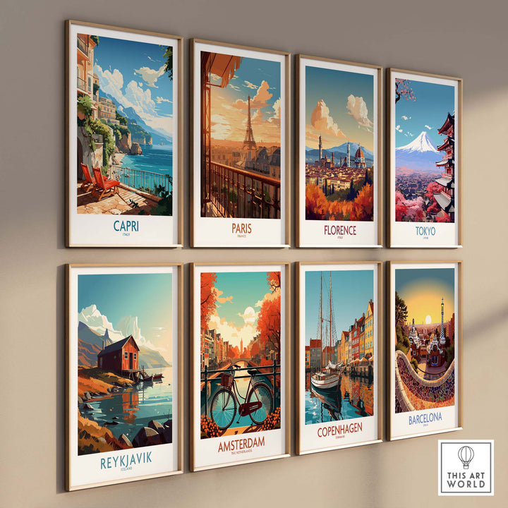 Capri Italy Wall Art Print