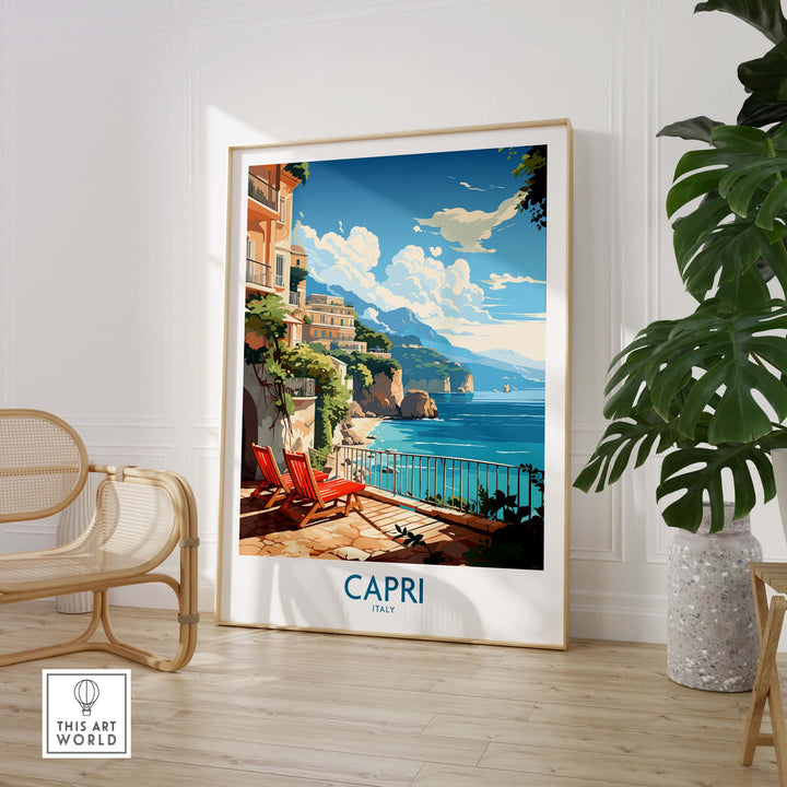 Capri Italy Wall Art Print