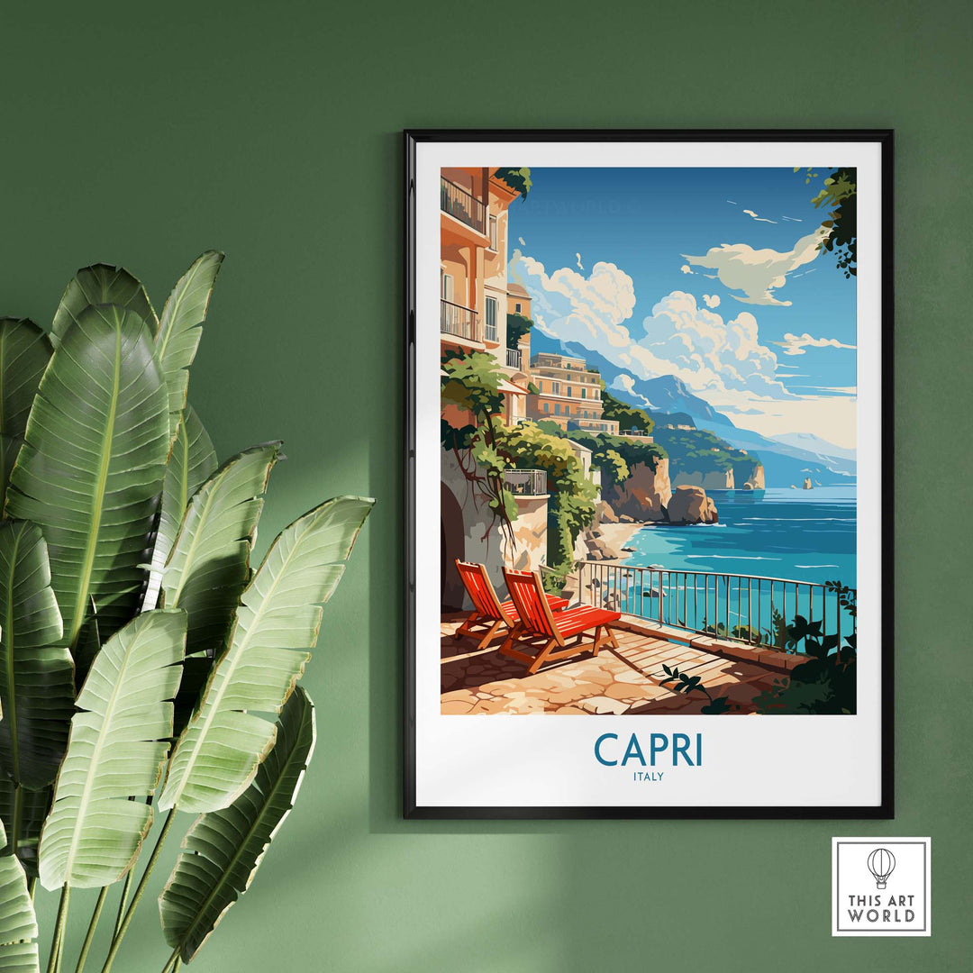 Capri Italy Wall Art Print