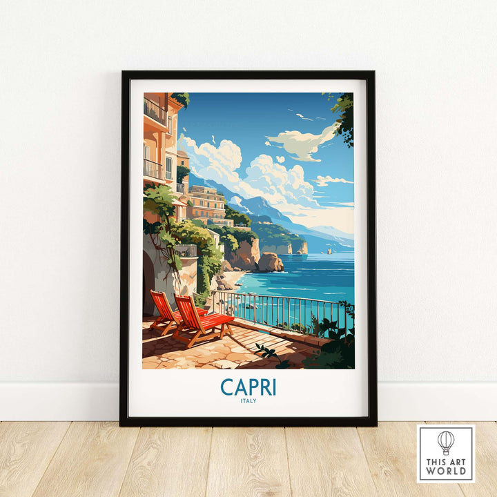 Capri Italy Wall Art Print