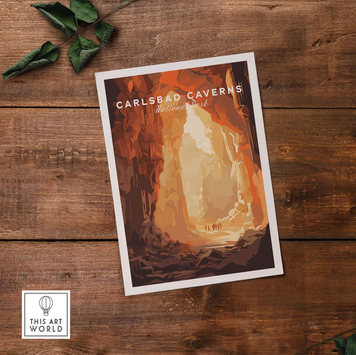 Carlsbad Caverns Poster National Park