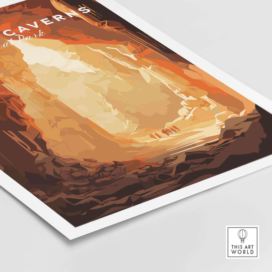 Carlsbad Caverns Poster National Park