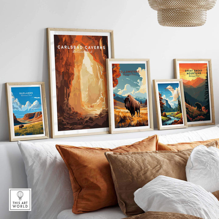 Carlsbad Caverns Poster National Park