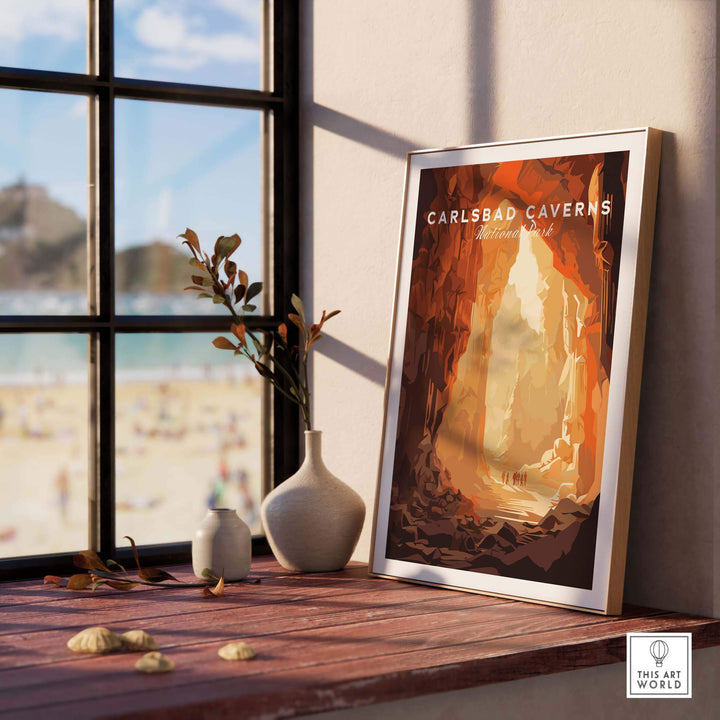 Carlsbad Caverns Poster National Park