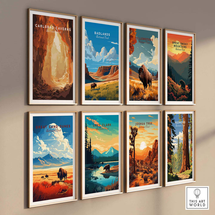 Carlsbad Caverns Poster National Park