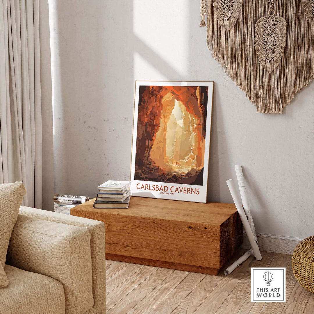 Carlsbad Caverns Wall Art Print