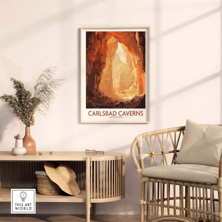 Carlsbad Caverns Wall Art Print