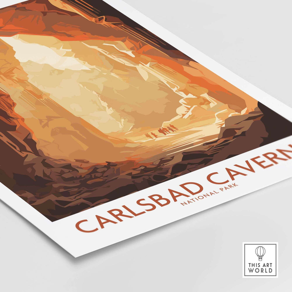 Carlsbad Caverns Wall Art Print