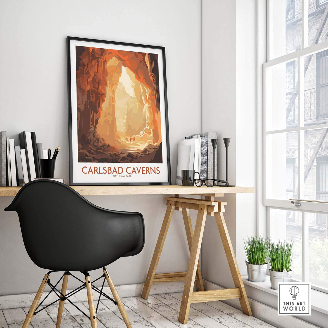 Carlsbad Caverns Wall Art Print