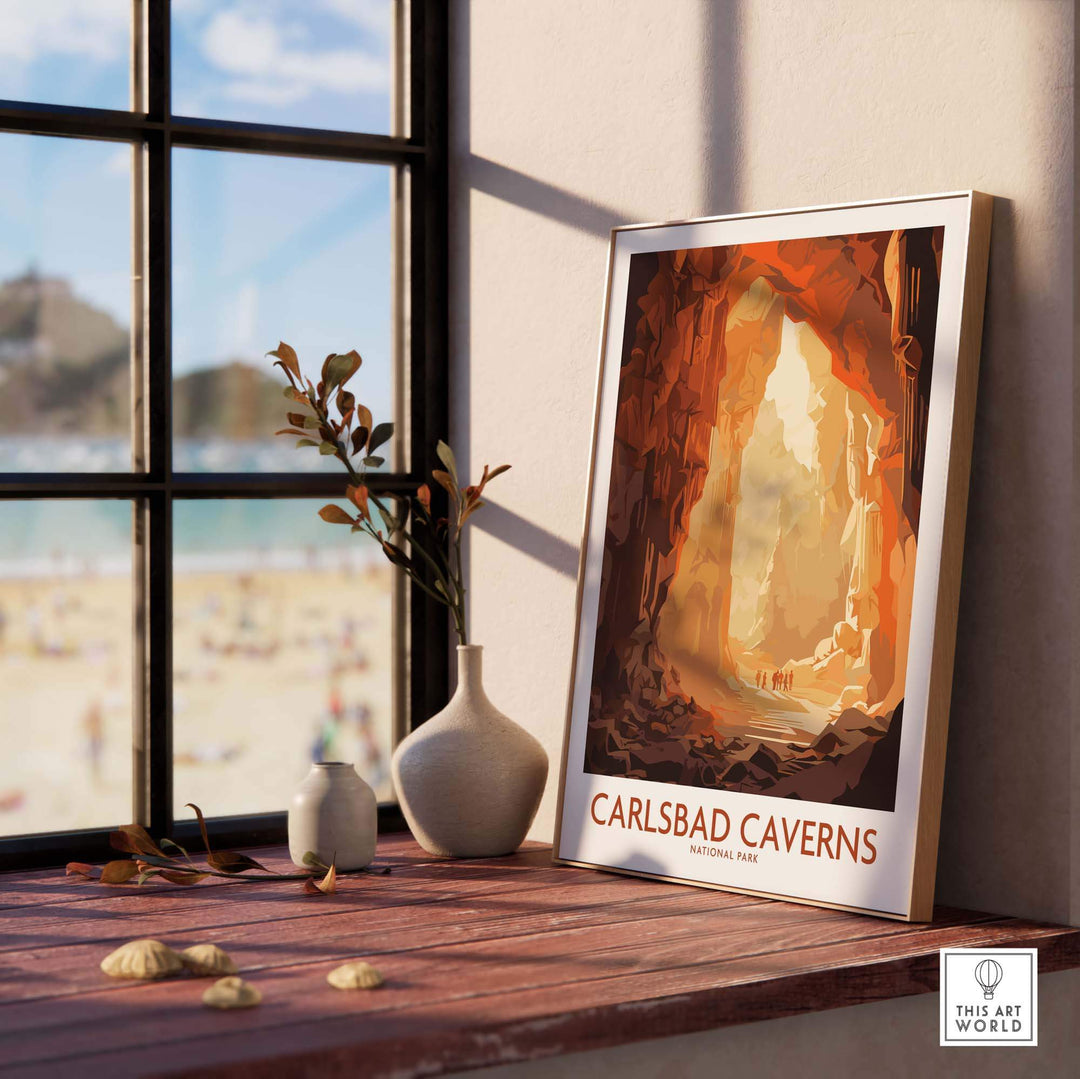 Carlsbad Caverns Wall Art Print