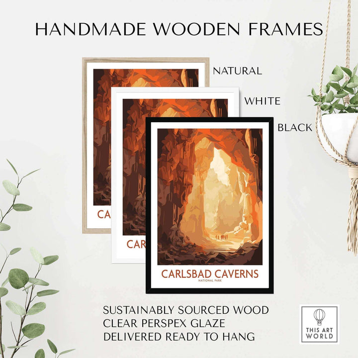 Carlsbad Caverns Wall Art Print