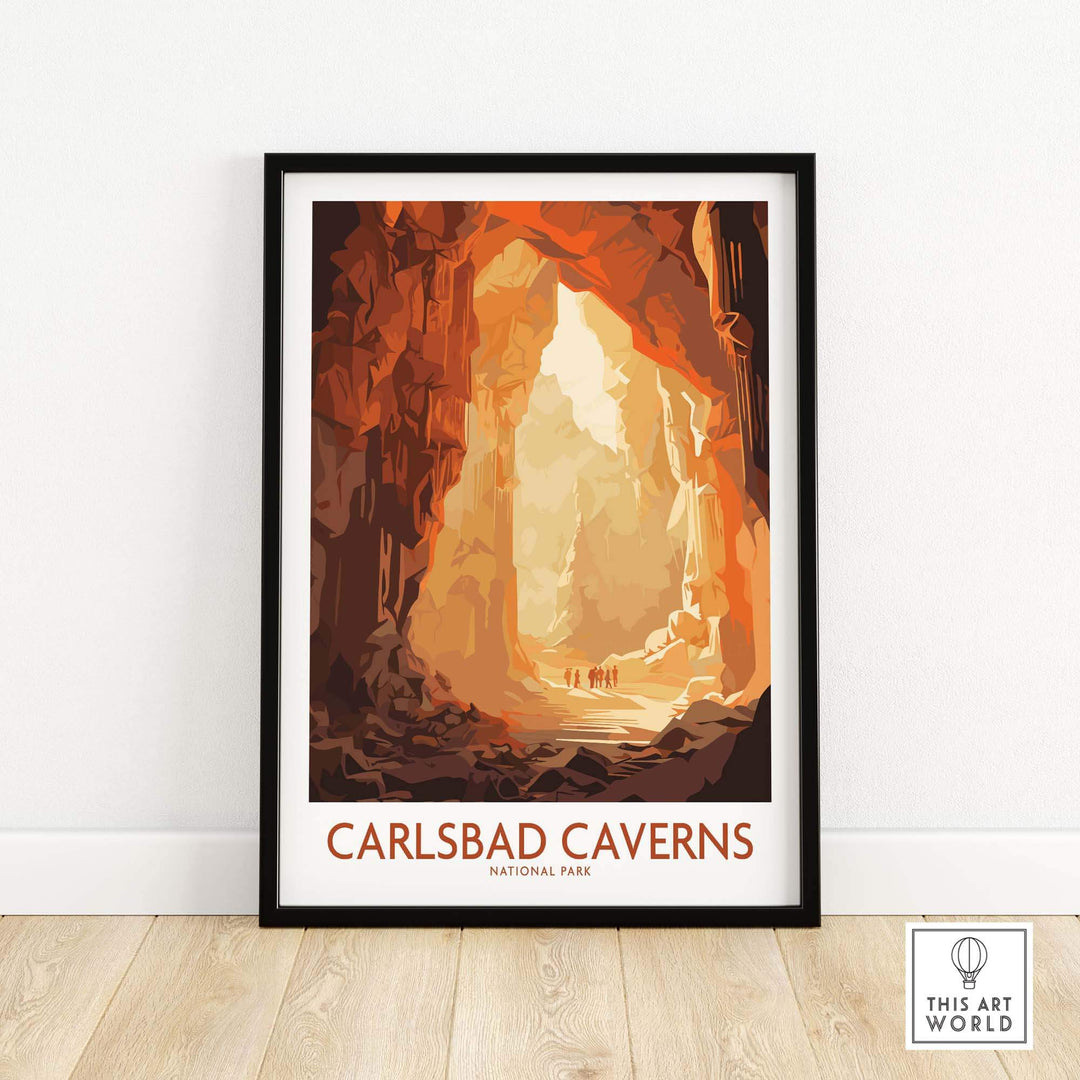 Carlsbad Caverns Wall Art Print
