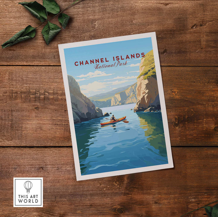Channel Islands Poster National Park