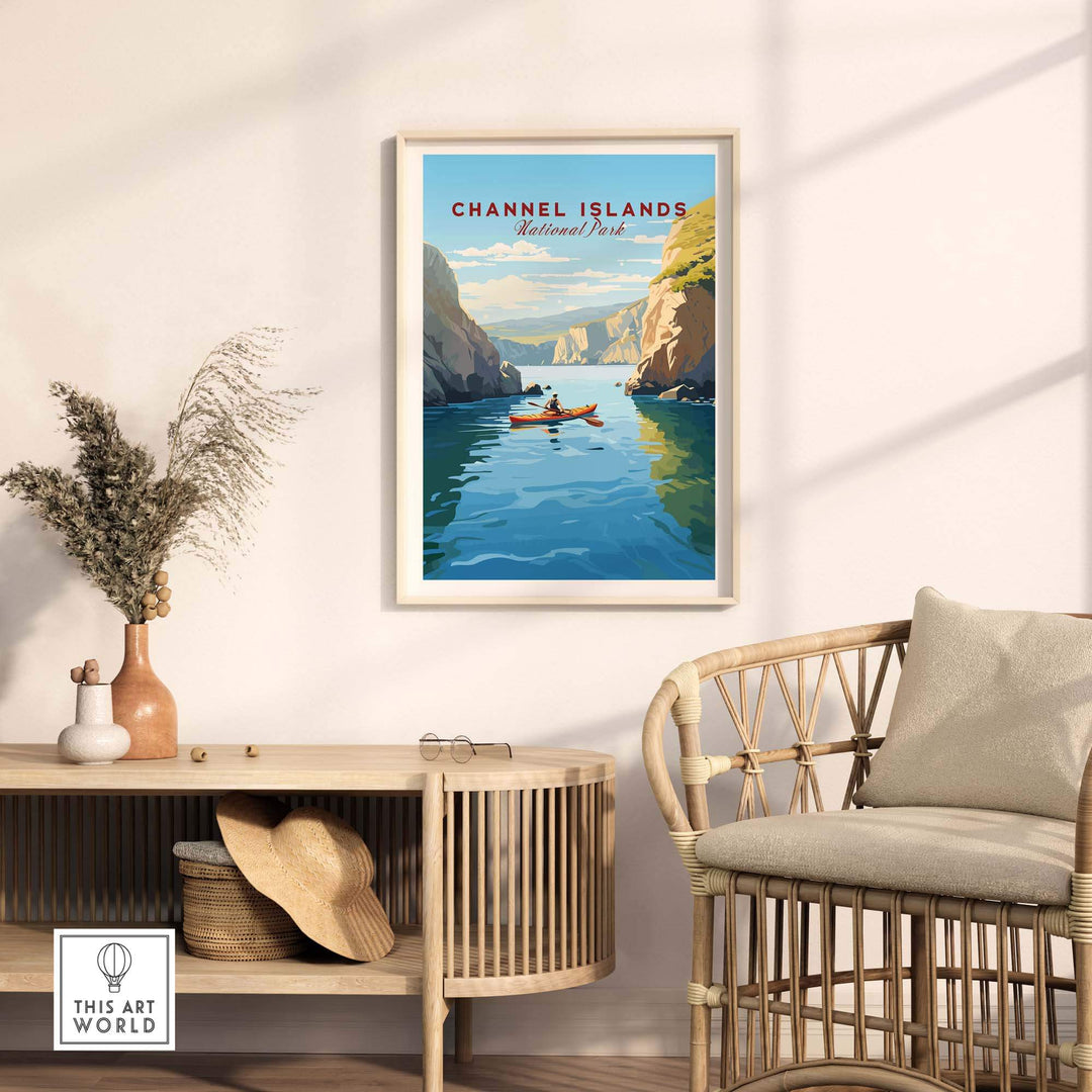 Channel Islands Poster National Park