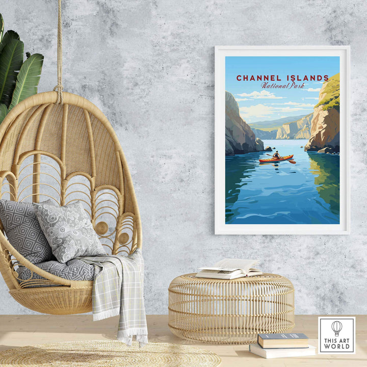 Channel Islands Poster National Park