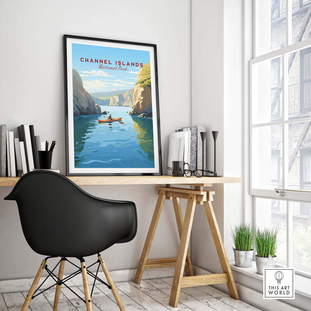 Channel Islands Poster National Park