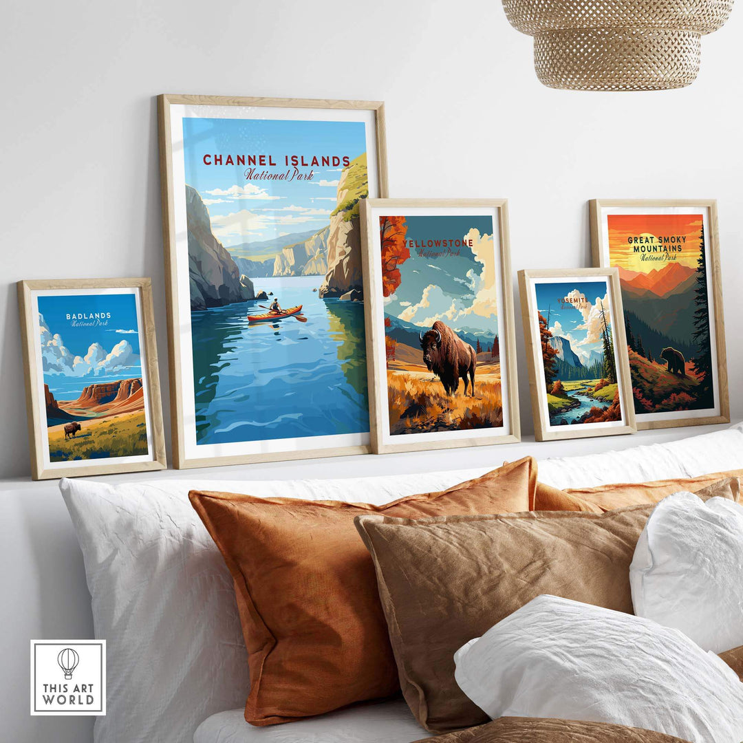 Channel Islands Poster National Park
