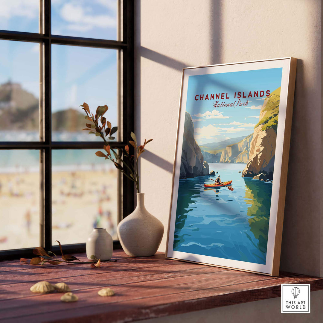 Channel Islands Poster National Park