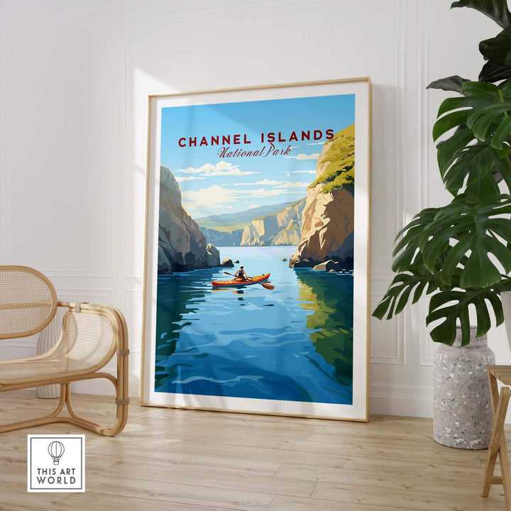Channel Islands Poster National Park