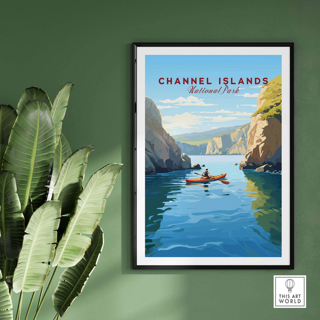 Channel Islands Poster National Park