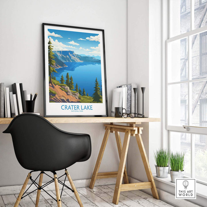 Crater Lake National Park Poster