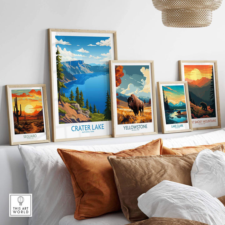 Crater Lake National Park Poster