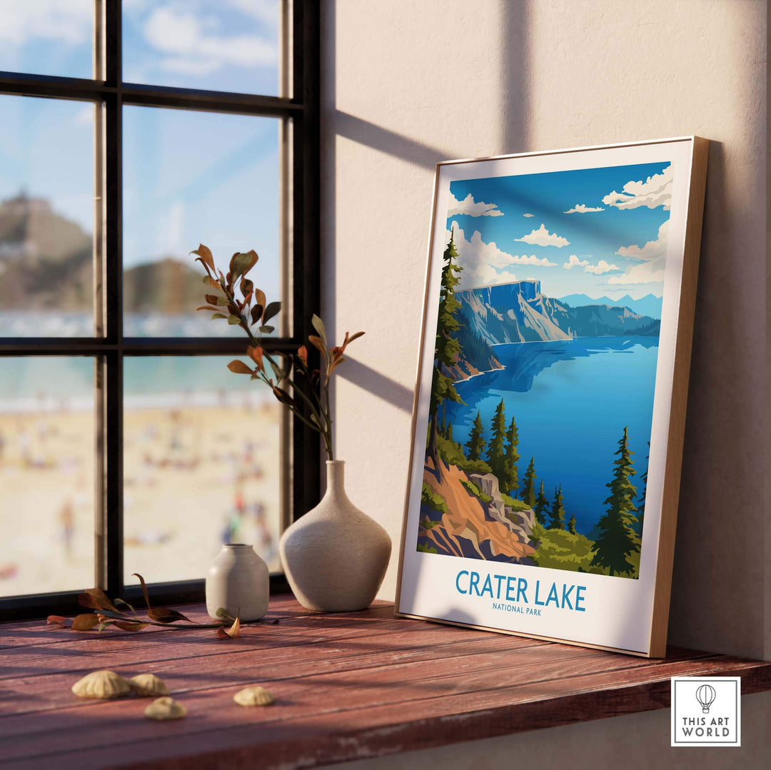 Crater Lake National Park Poster