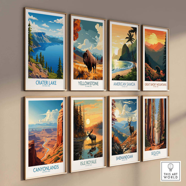 Crater Lake National Park Poster