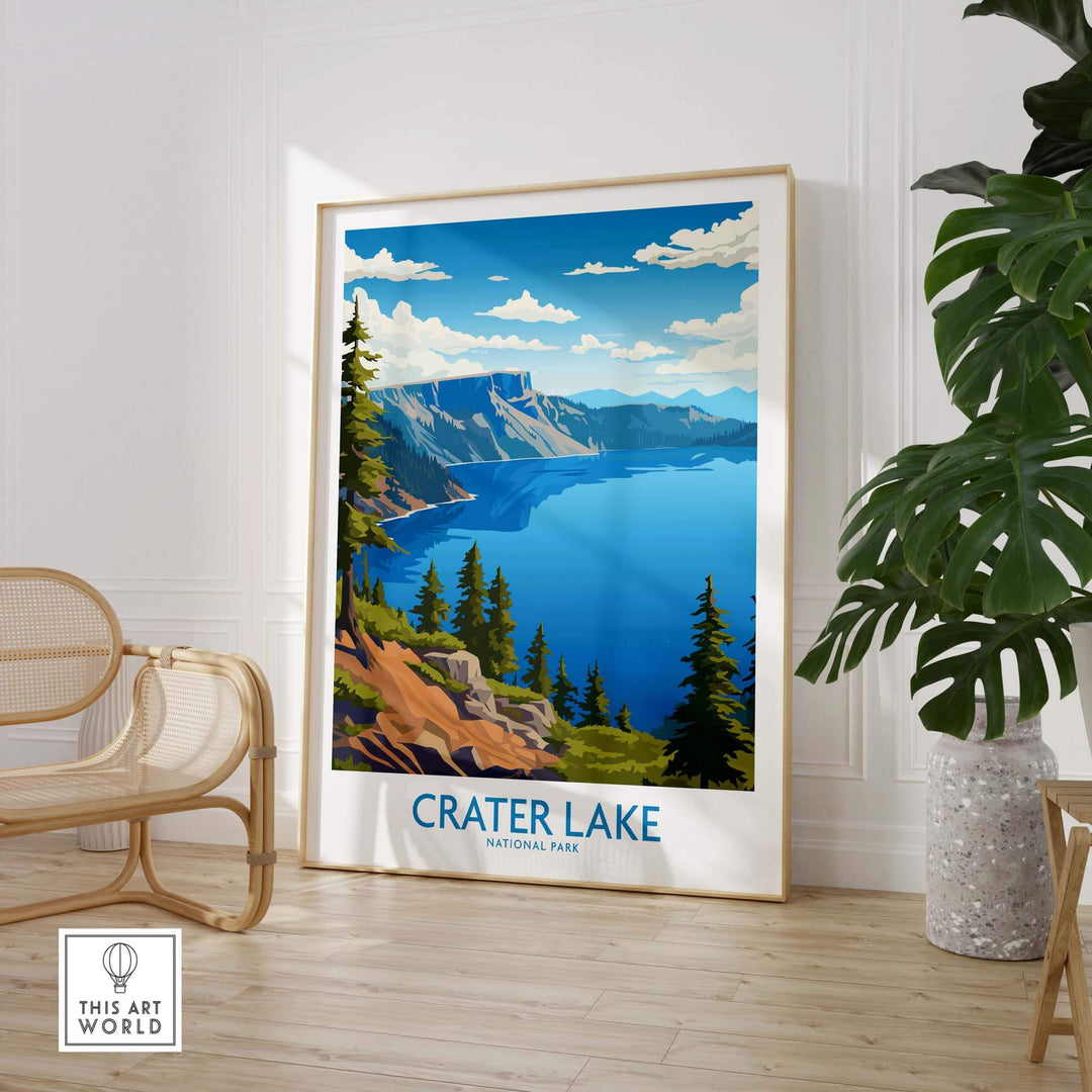 Crater Lake National Park Poster