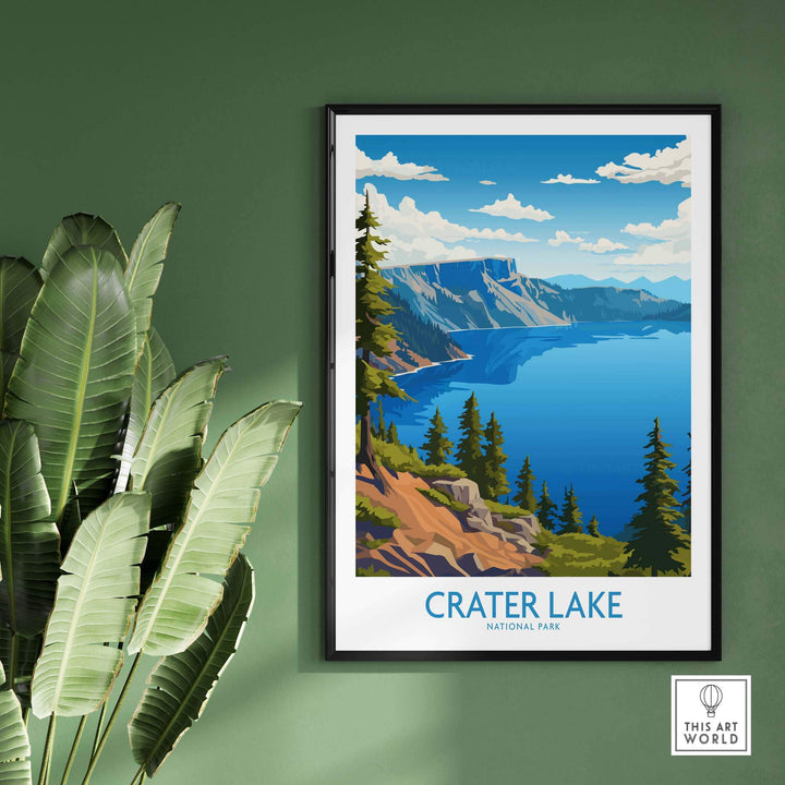 Crater Lake National Park Poster