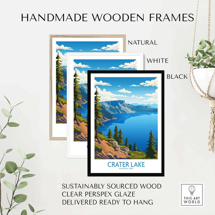 Crater Lake National Park Poster