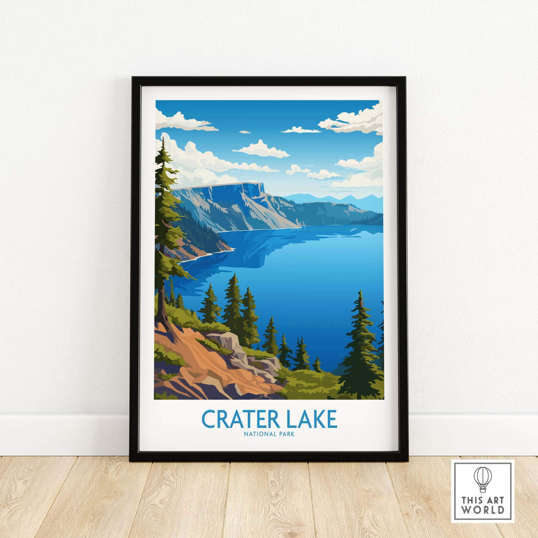 Crater Lake National Park Poster