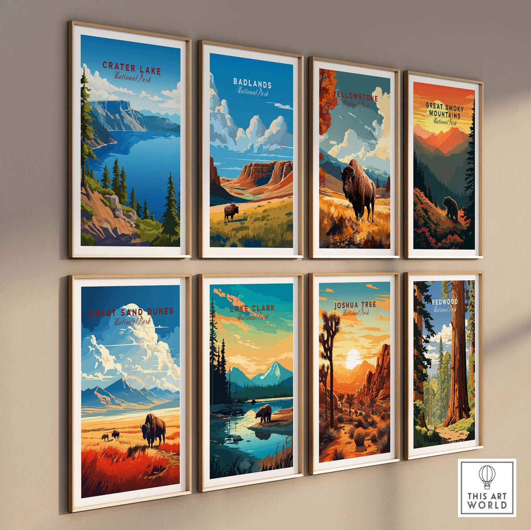 Crater Lake Print National Park