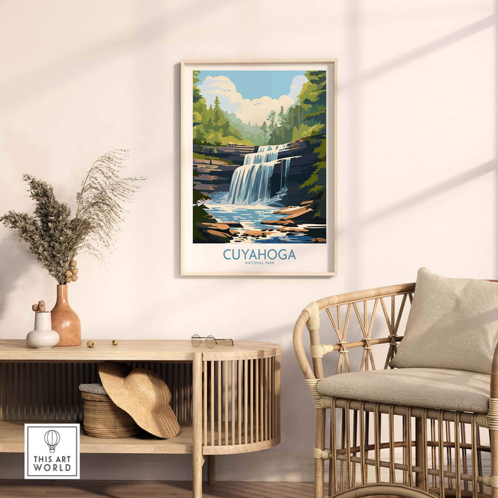 Cuyahoga Valley Print National Park