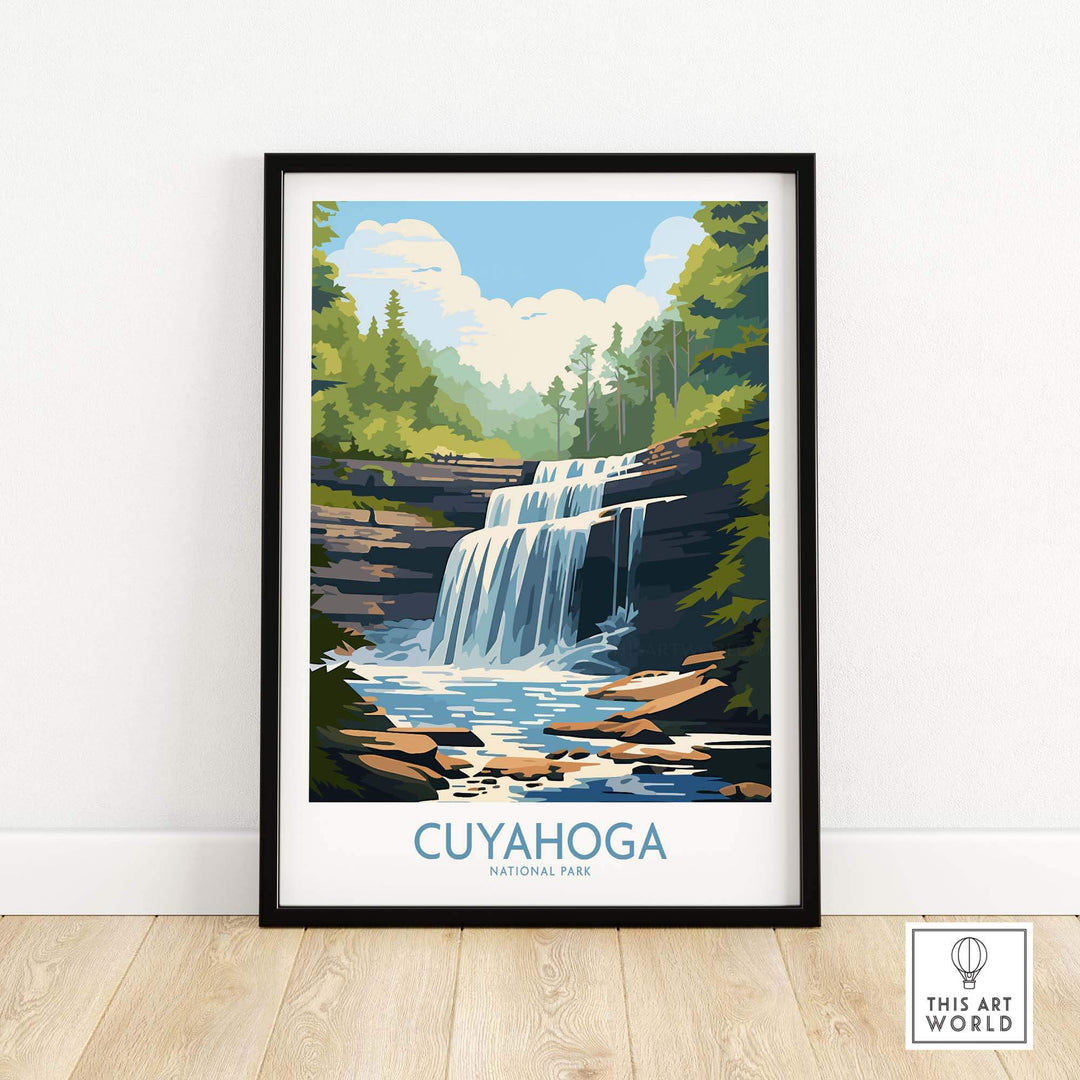 Cuyahoga Valley Print National Park