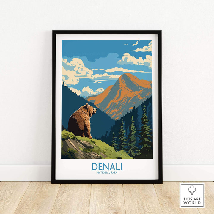 Denali Poster National Park
