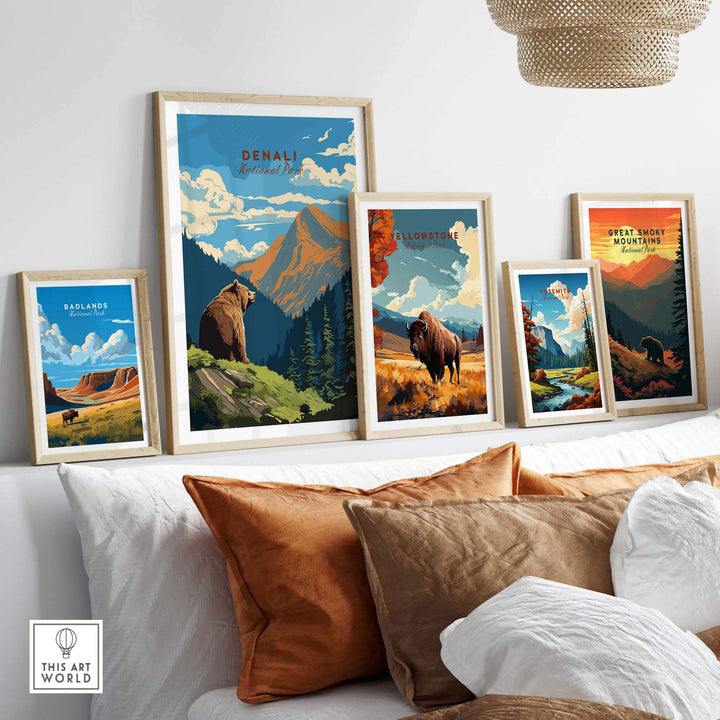 Denali Print National Park