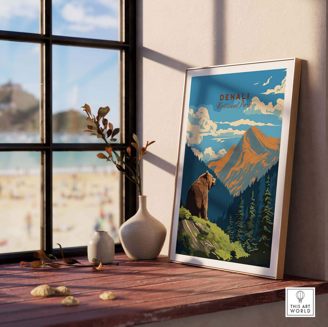 Denali Print National Park