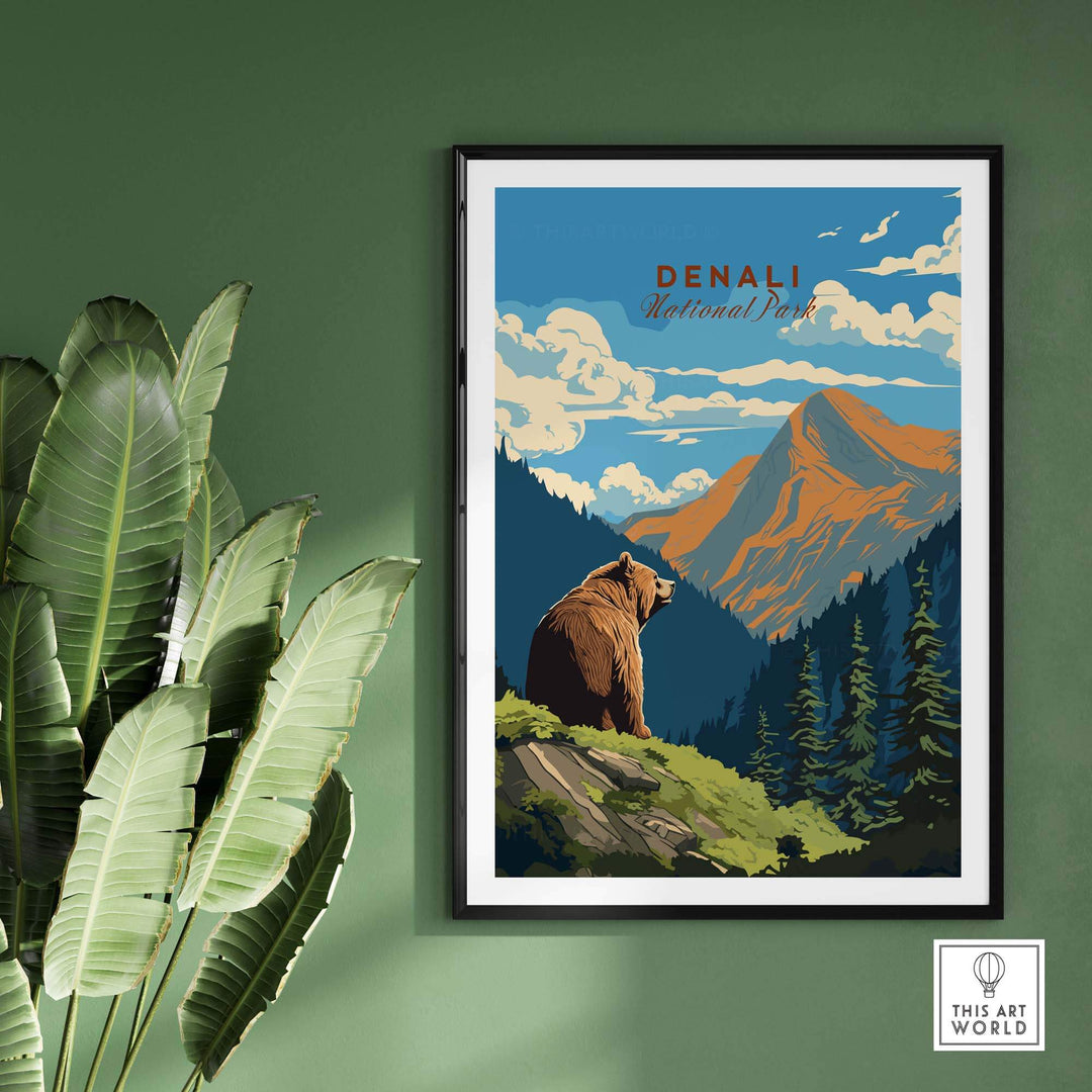 Denali Print National Park