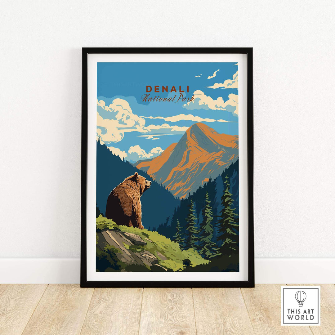 Denali Print National Park
