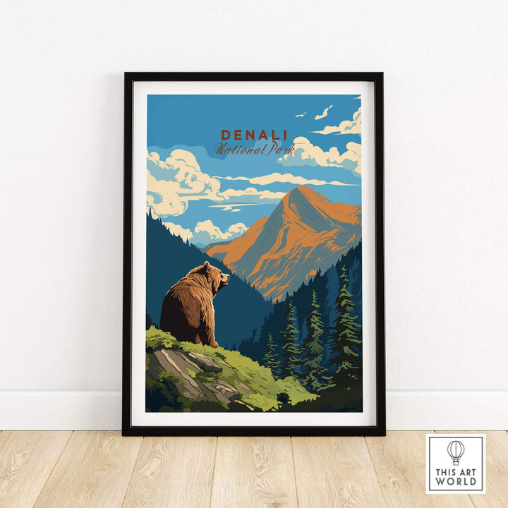 Denali Print National Park
