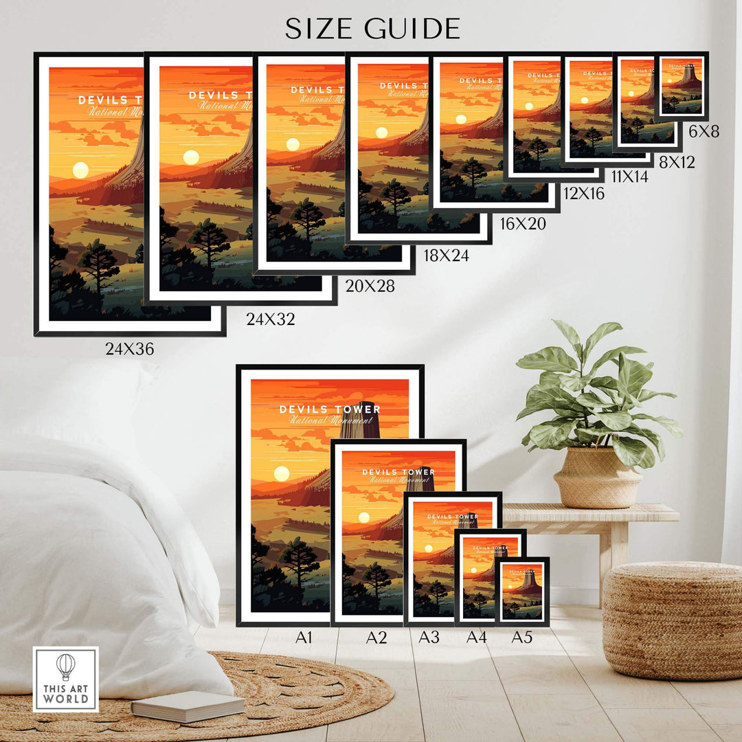 Devils Tower Poster