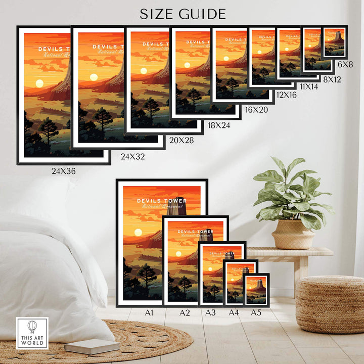 Devils Tower Poster