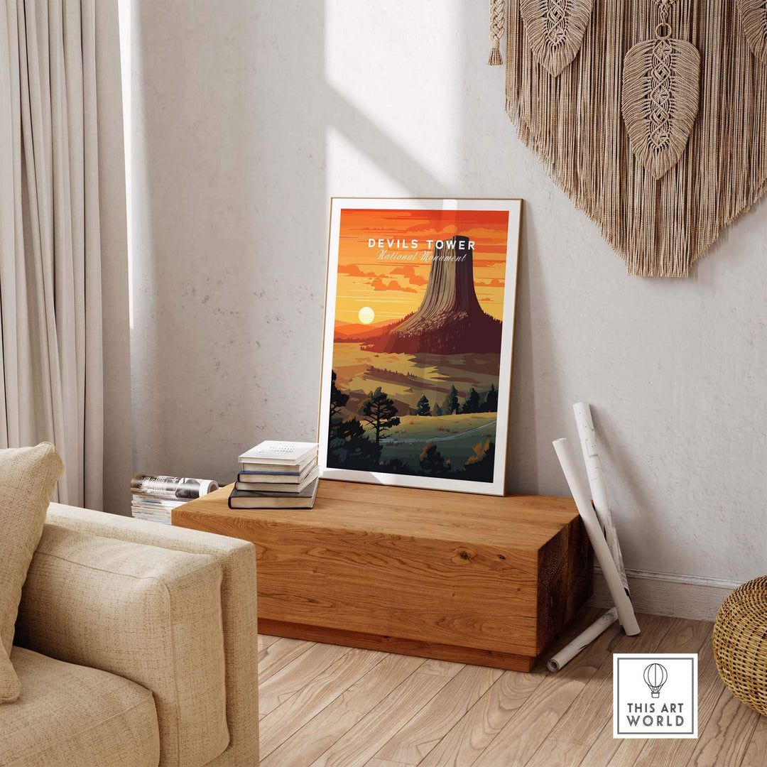 Devils Tower Poster