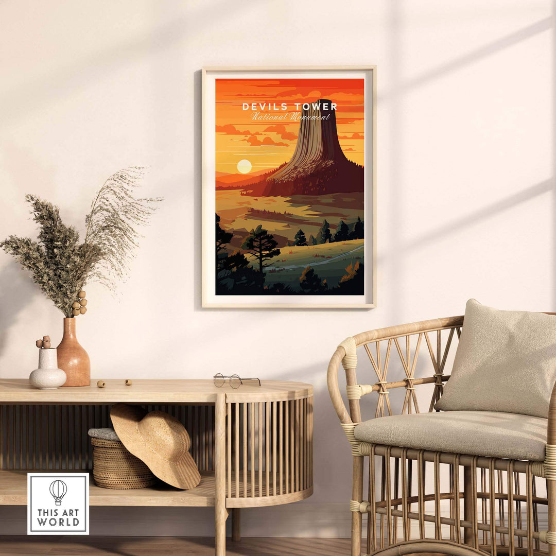 Devils Tower Poster