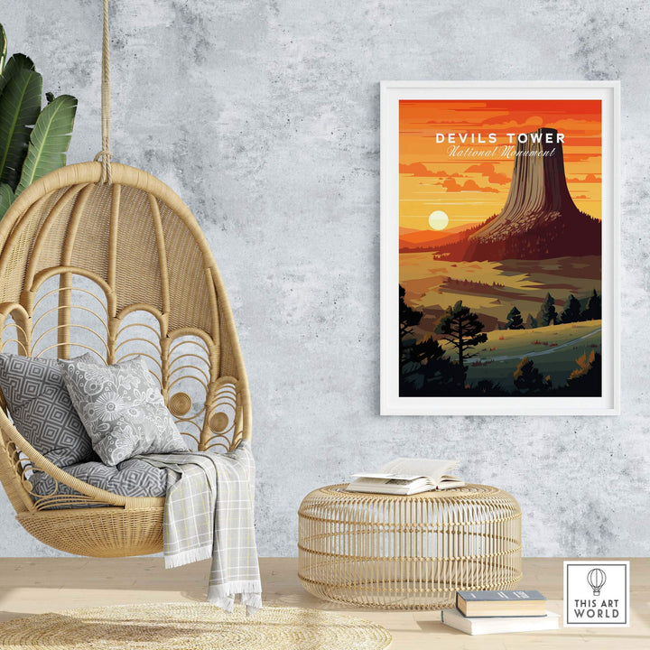 Devils Tower Poster