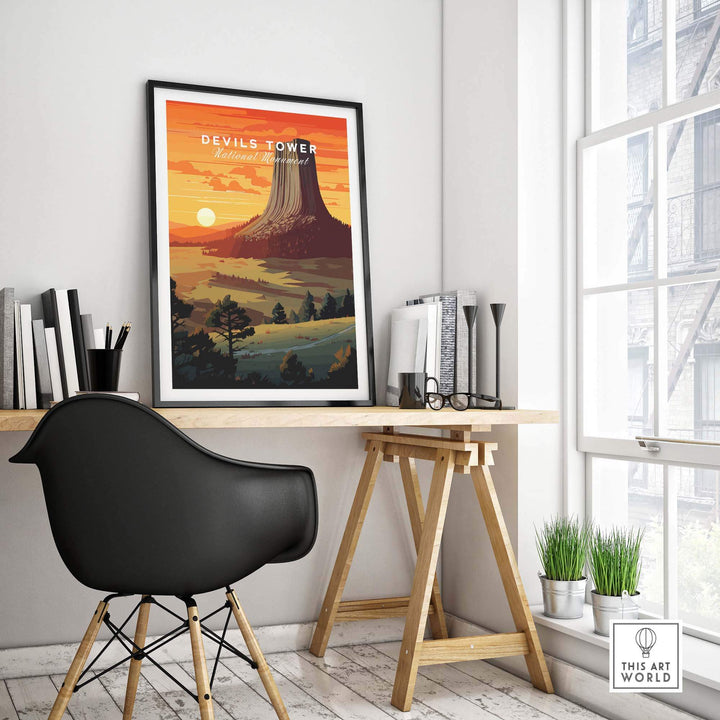 Devils Tower Poster