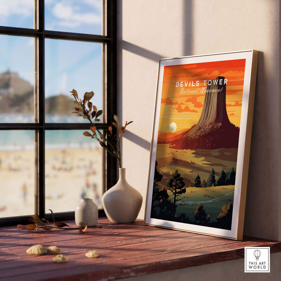 Devils Tower Poster